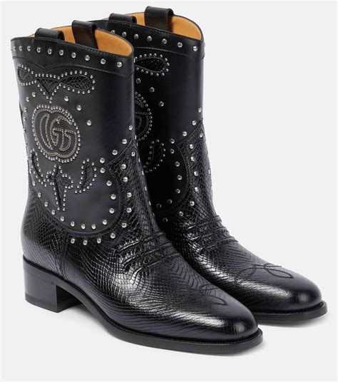 Gucci cowboy boots